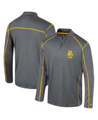 Colosseum - Men's Black Baylor Bears Cameron Quarter-Zip Windshirt