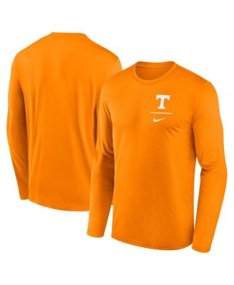 Nike - Men's Tennessee Orange Tennessee Volunteers Primary Stack Legend Long Sleeve T-Shirt