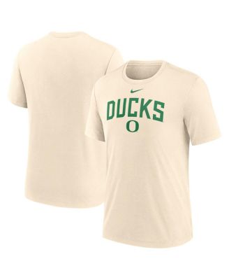 Nike - Men's Cream Oregon Ducks Natural Arch Logo Triblend T-Shirt