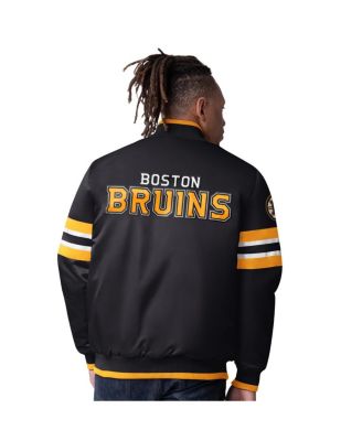 Мужская универсальная куртка на молнии Boston Bruins Scout I черного цвета для начинающих игроков