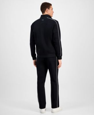 Karl Lagerfeld Mens Track Jacket T Shirt Pants In Black
