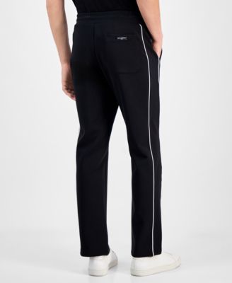 KARL LAGERFELD PARIS Мужские спортивные брюки для подводного плавания из флиса прямого кроя с контрастной окантовкой KARL LAGERFELD PARIS 19890₽