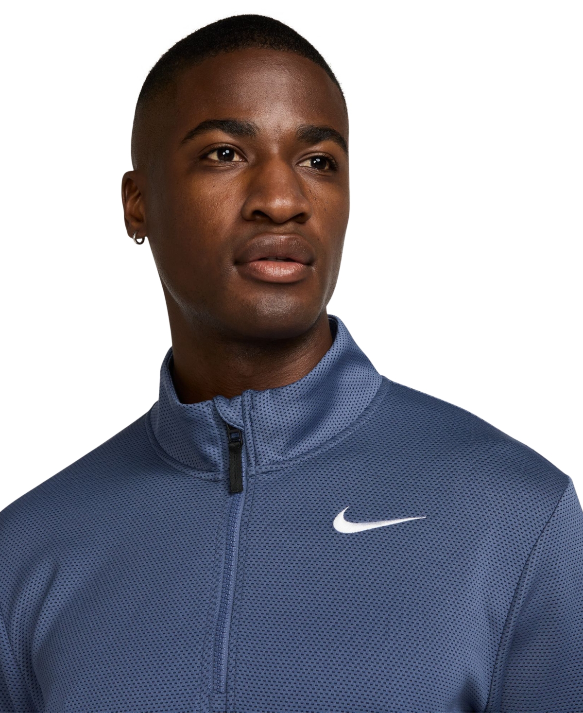 Nike Victory Men's Dri-fit Therma Flex Half-zip Golf Top In Blue