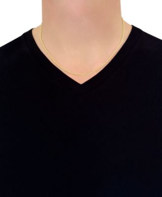 Sparkle Rope 20" Chain Necklace (2mm) in 14k Gold