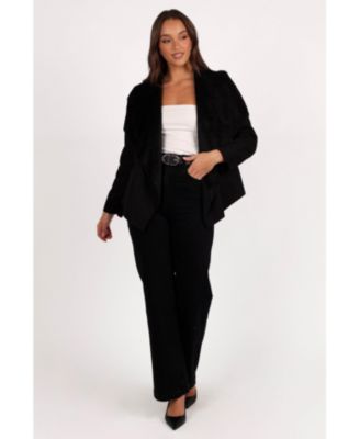 Женская куртка Lopez из искусственного шерлинга с лепестками и щенком