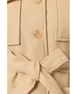 Women's Arlow Tie Front Shacket