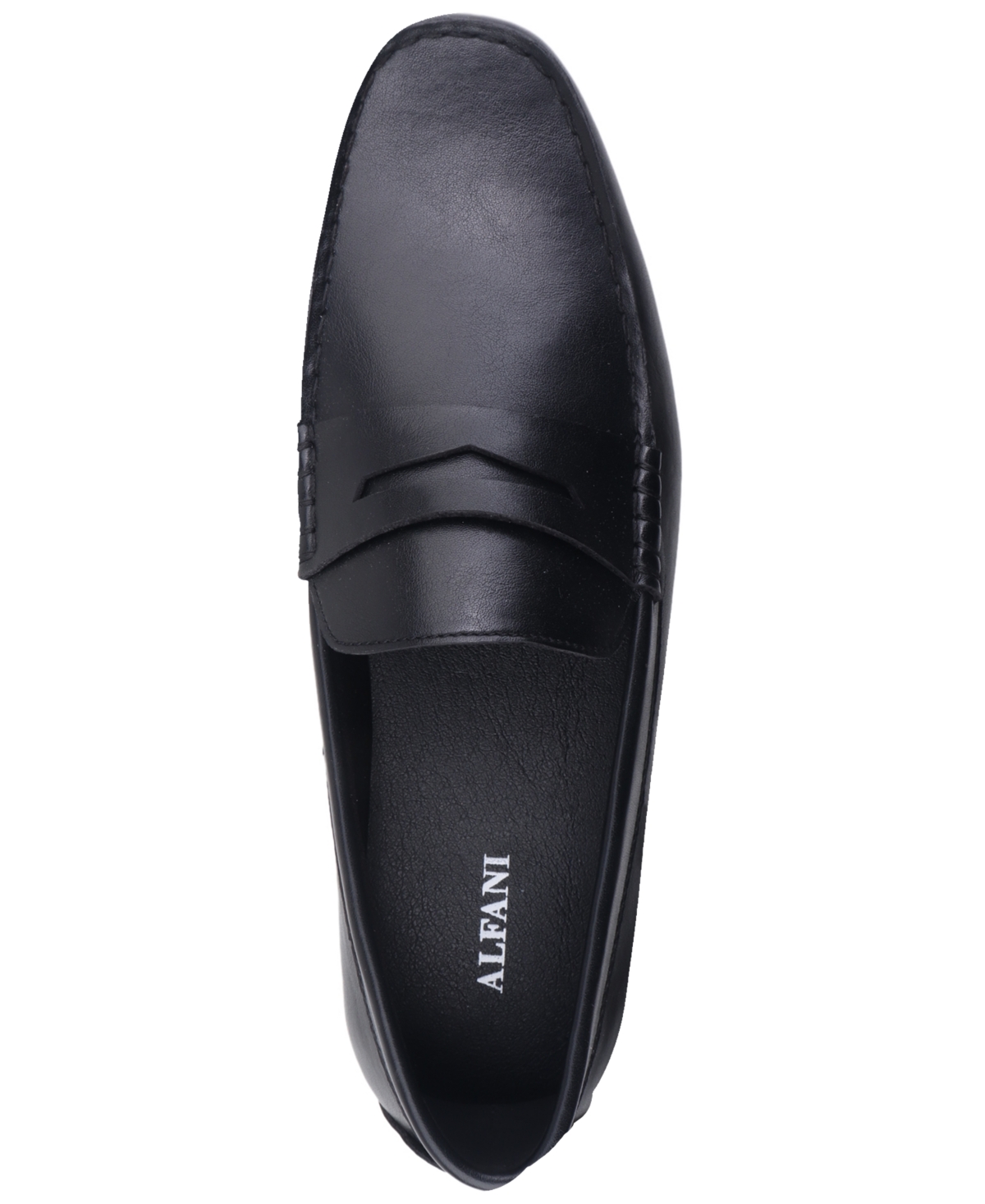 Alfani Men's Masonn Slip-on Penny Driving Loafers, Exclusively At Macy's In Black