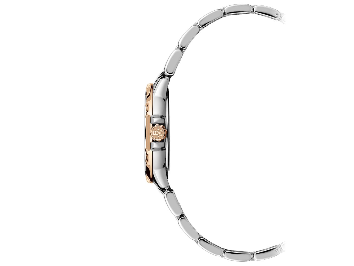 Женские швейцарские кварцевые часы Raymond Weil Tango, двухцветный стальной браслет, 30 мм — фото 3