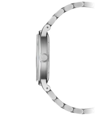 Men's Swiss Automatic Millesime Moon Phase Stainless Steel Bracelet Watch 40mm