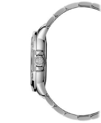 Men's Swiss Tango Quartz Stainless Steel Bracelet Watch 41mm