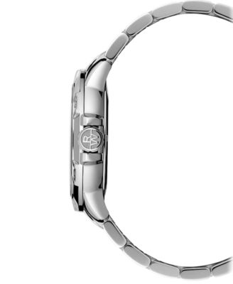 Men's Swiss Tango Quartz Stainless Steel Bracelet Watch 41mm