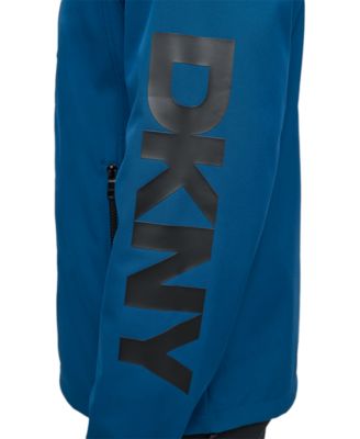 Men's Zip-Front Hooded Logo Jacket