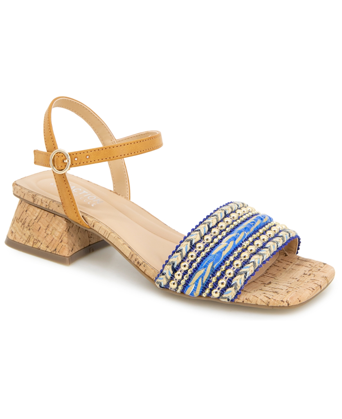 Women's Buena Square Toe Dress Sandals - Blue Multi