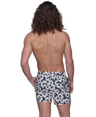 KARL LAGERFELD PARIS Мужские быстросохнущие плавки KARL LAGERFELD PARIS обычного кроя с цветочным принтом длиной 5 дюймов 13890₽