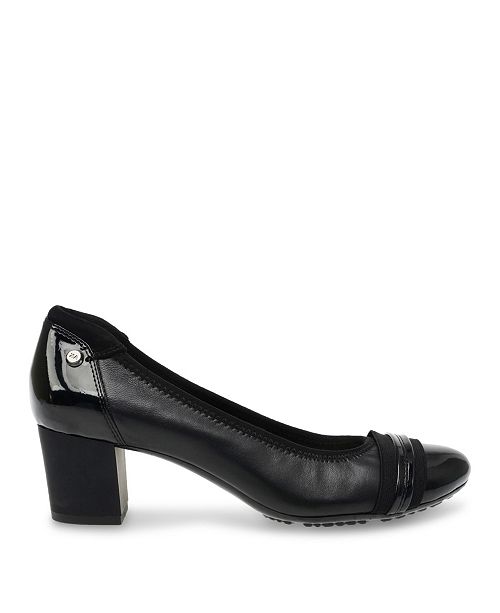 Anne Klein Sport Guardian Block Heel Pumps - Pumps - Shoes - Macy's