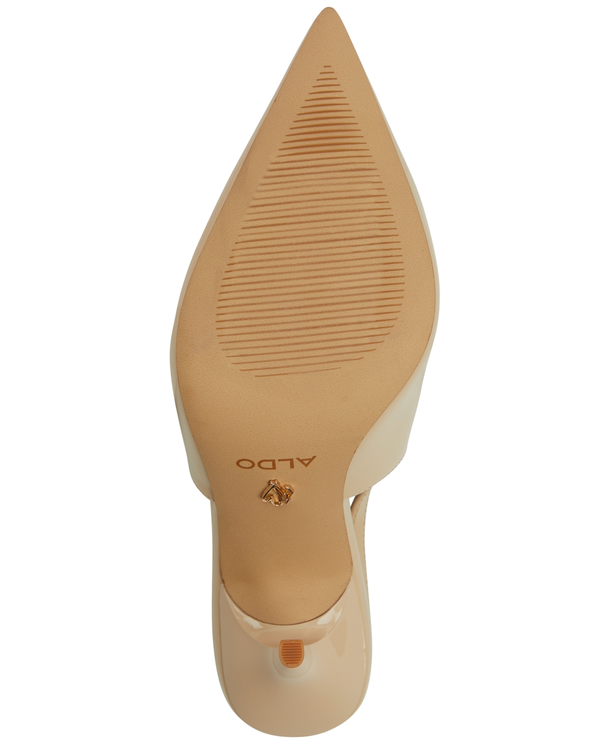Shop Aldo Women's Lysandre Pointed-toe Slingback Pumps In Beige Patent