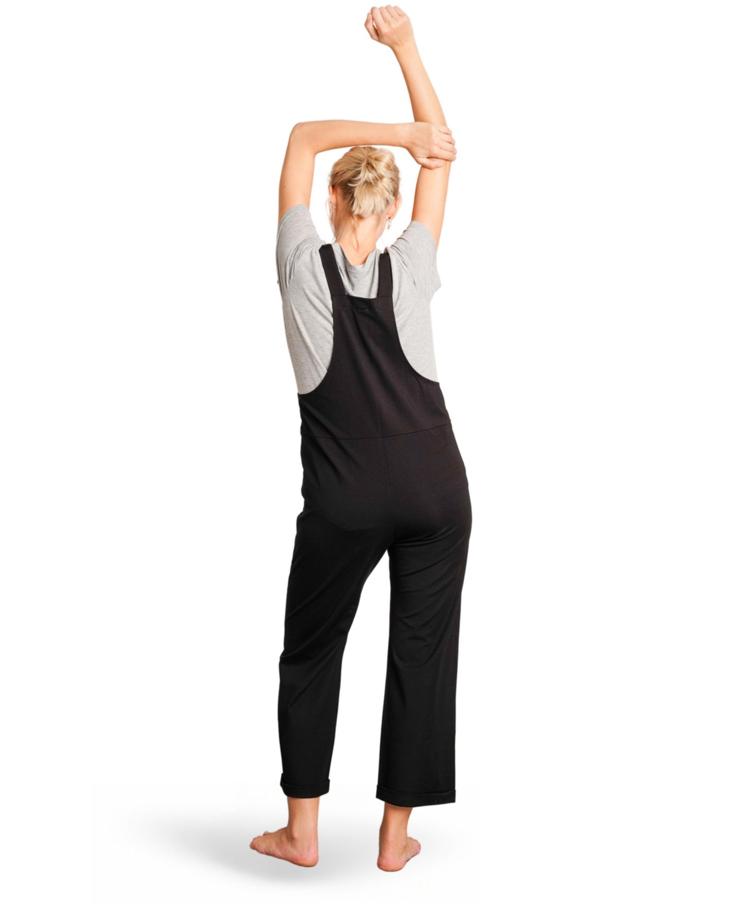 Women's Imogen Knit Tie-Strap Overalls