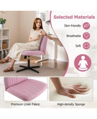 Criss-Cross Legged Chair Stylish and Stable Seating Without Wheels