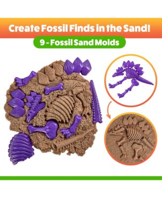 Dinosaur Sand Molds Beach Toys for Kids- 23pk