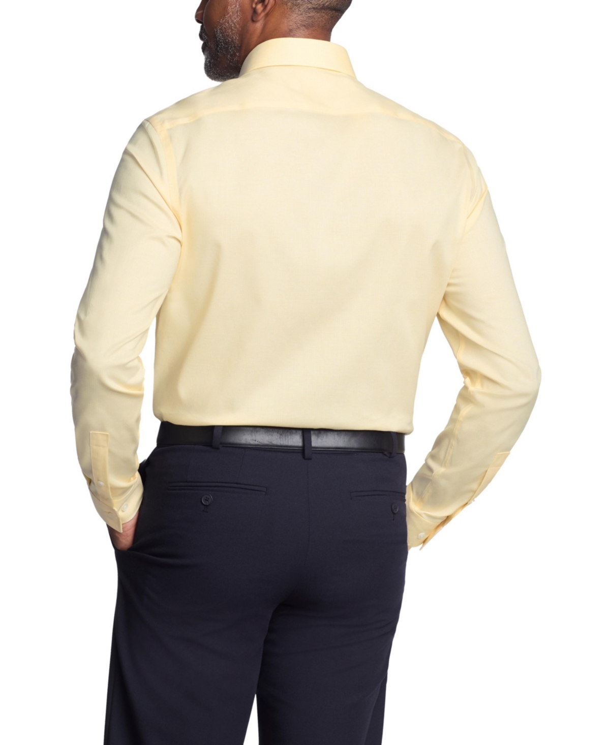 Michael Kors Men's Regular Fit Comfort Stretch Dress Shirt In Pineapple