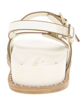 Women's Drinity Round Toe Flat Sandals