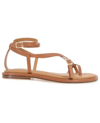 Women's Paros Square Toe Flat Sandals