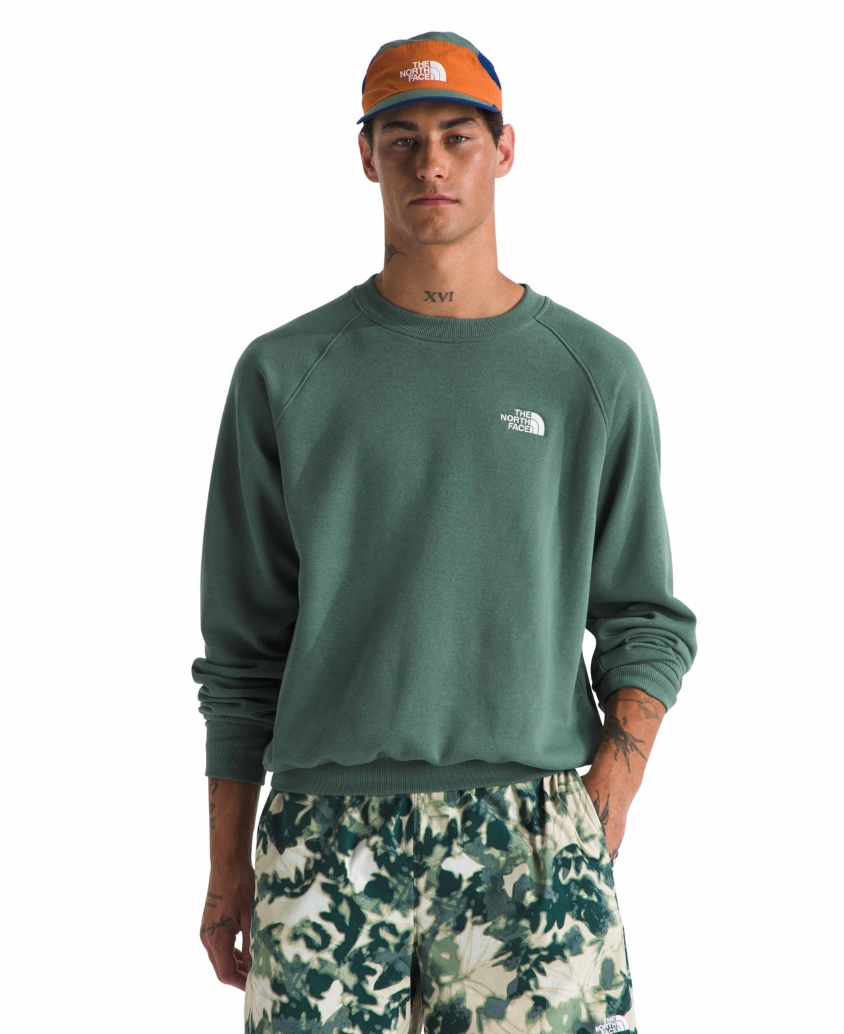 THE NORTH FACE MEN'S EVOLUTION CREWNECK SWEATSHIRT 