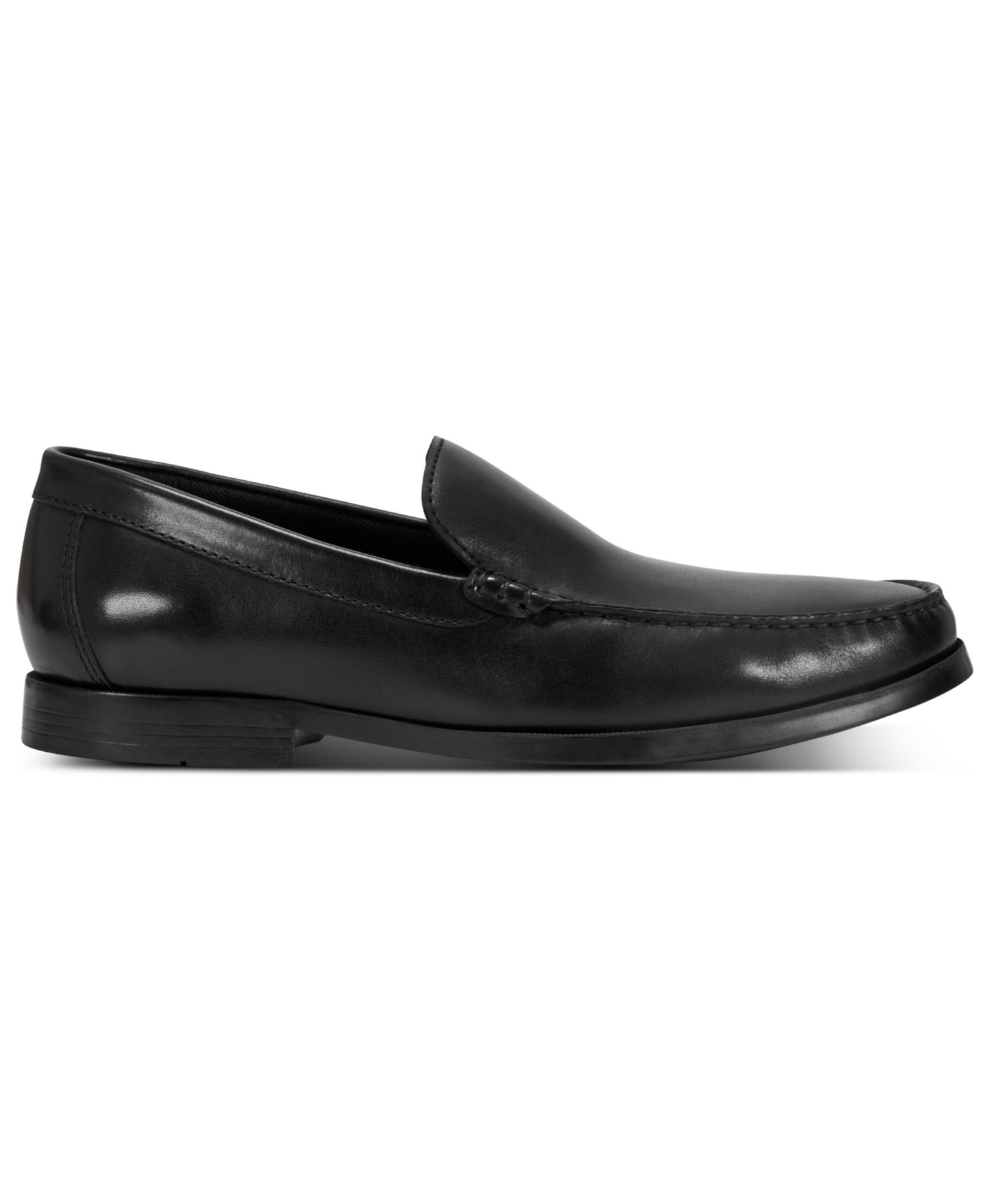Мужские туфли Rockport Whitley Dress Slip-On Flat, цвет: Чёрный — фото 2