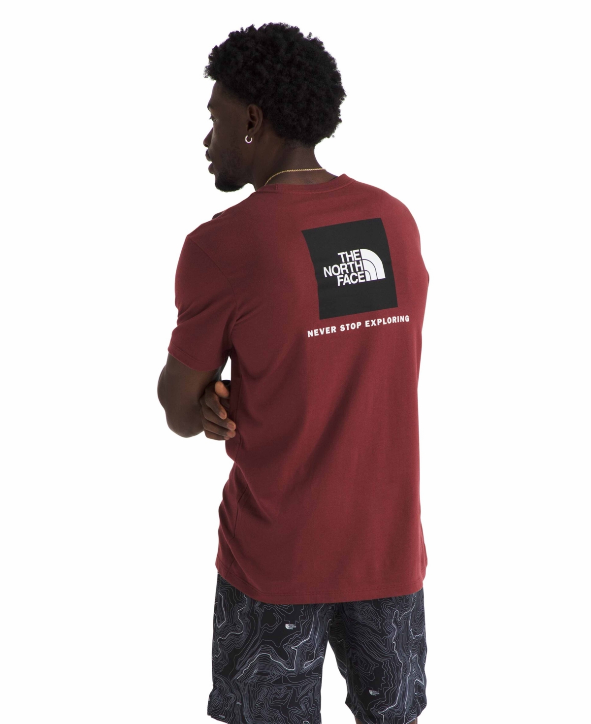 THE NORTH FACE MEN'S SHORT SLEEVE CORE BOX NEVER STOP EXPLORING T-SHIRT 