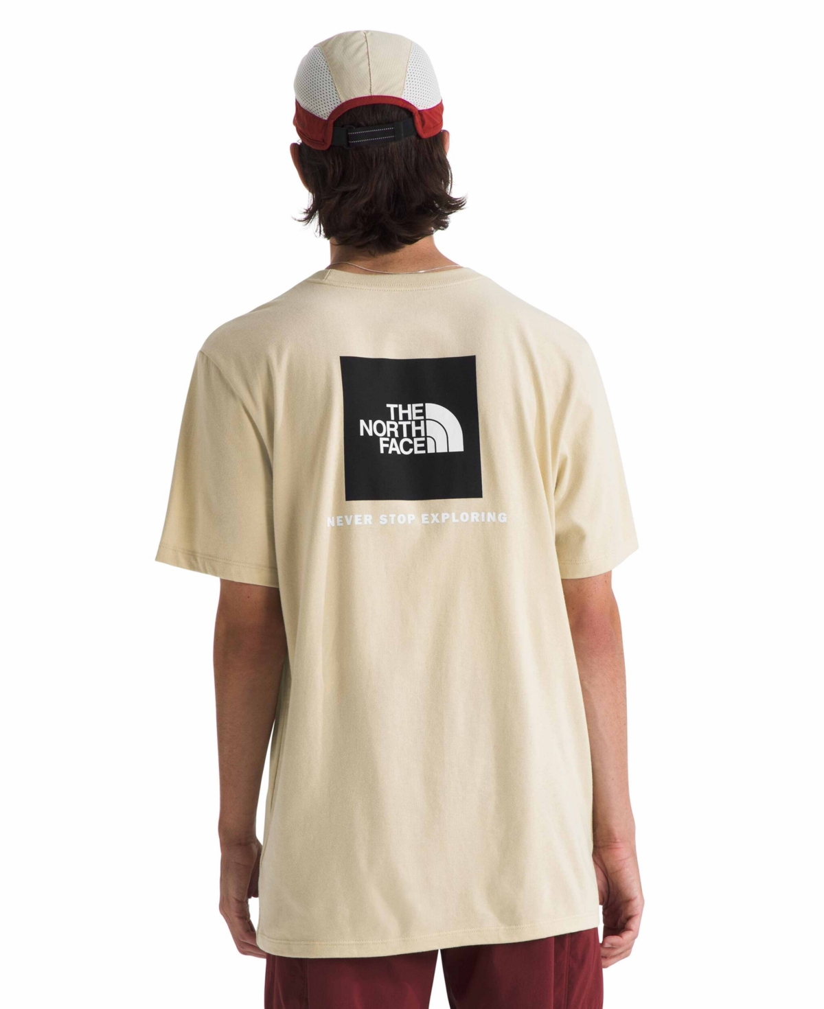 THE NORTH FACE MEN'S SHORT SLEEVE CORE BOX NEVER STOP EXPLORING T-SHIRT 