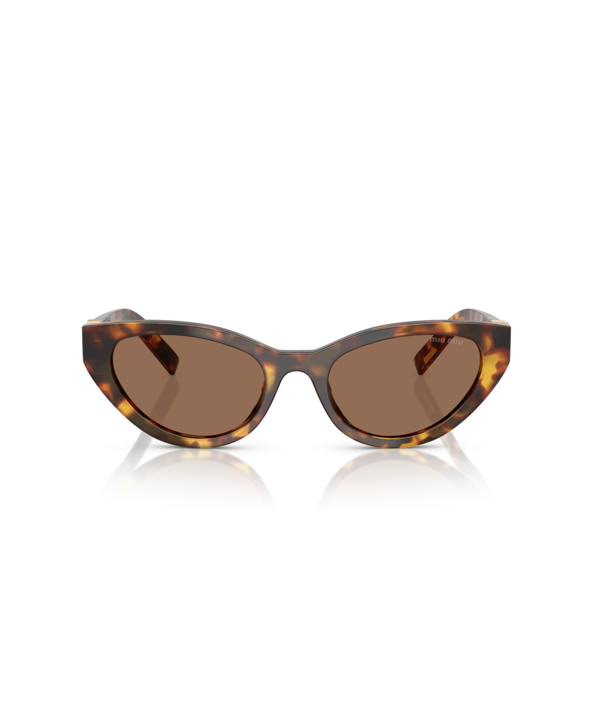 Miu Miu Women's Large Sunglasses, Mu A04s In Havana Honey