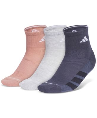adidas - Women's 3-Pk. All Day Training Quarter Socks