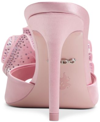 Women's Auroramule Ruffle High Heel Dress Sandals