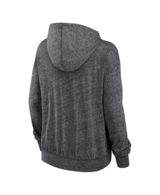 Nike женская Вереск древесный уголь Канзас-Сити вождей командный дух тренажерный зал Винтаж легкая толстовка с капюшоном топ