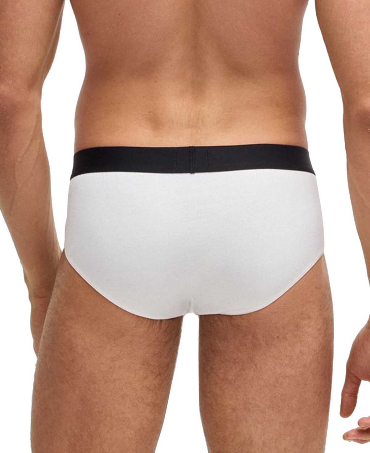 Hugo Boss Men's 3-pack Boss One Hip Briefs In White