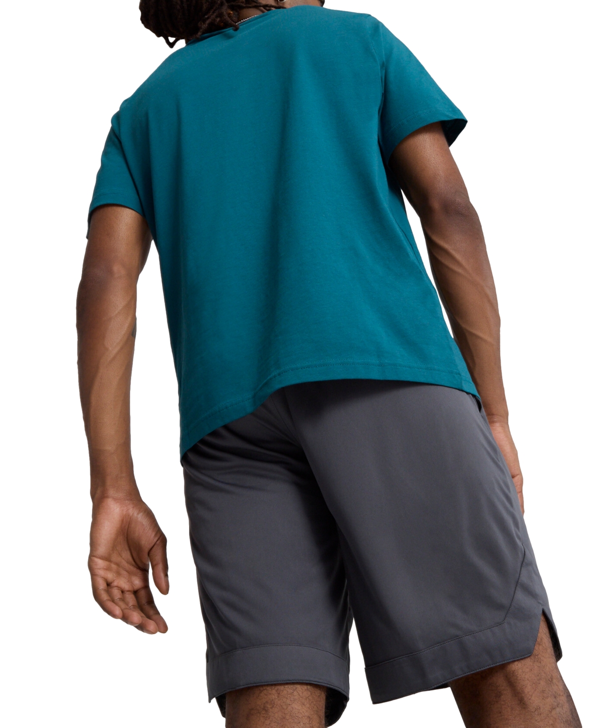 Puma Men's Rtg Regular-fit 10" Drawstring Shorts In Stormy Slate