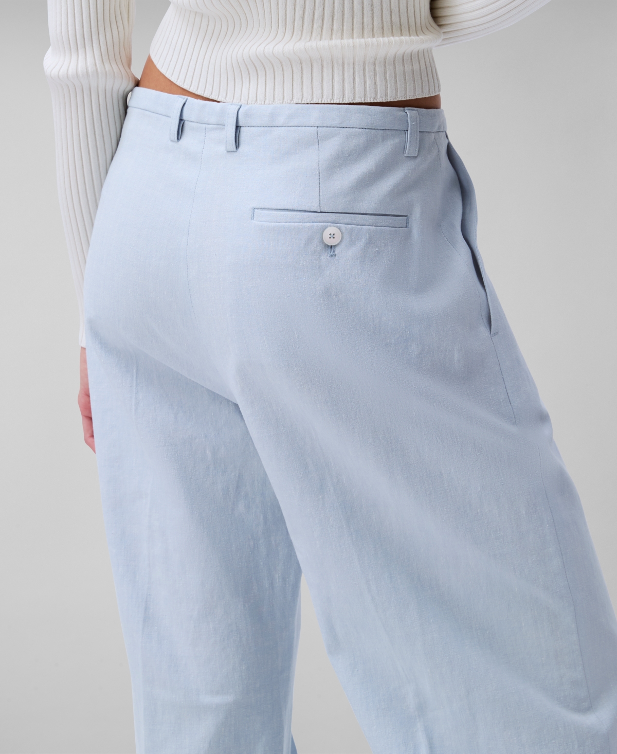 Calvin Klein Wide-leg Jeans In Plein Air