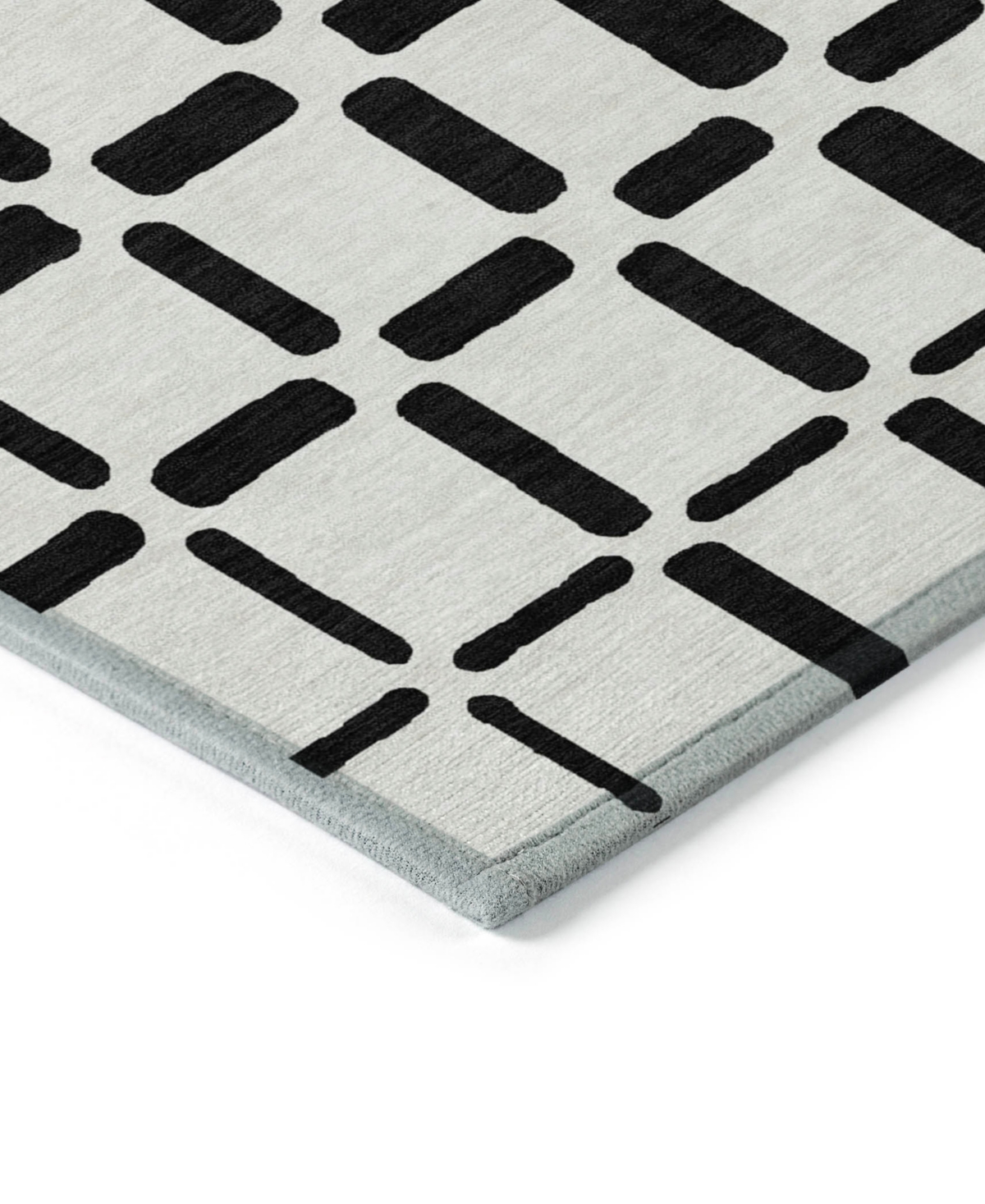 Addison Chantille Machine Washable Acn871 9'x12' Area Rug In Black