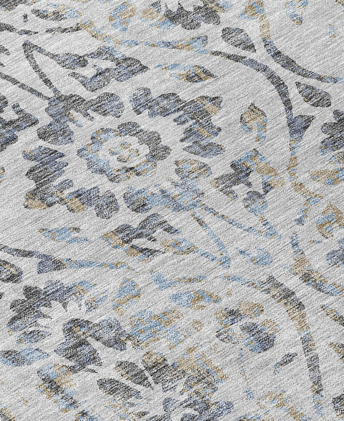 Addison Chantille Acn868 9'x12' Area Rug In Gray