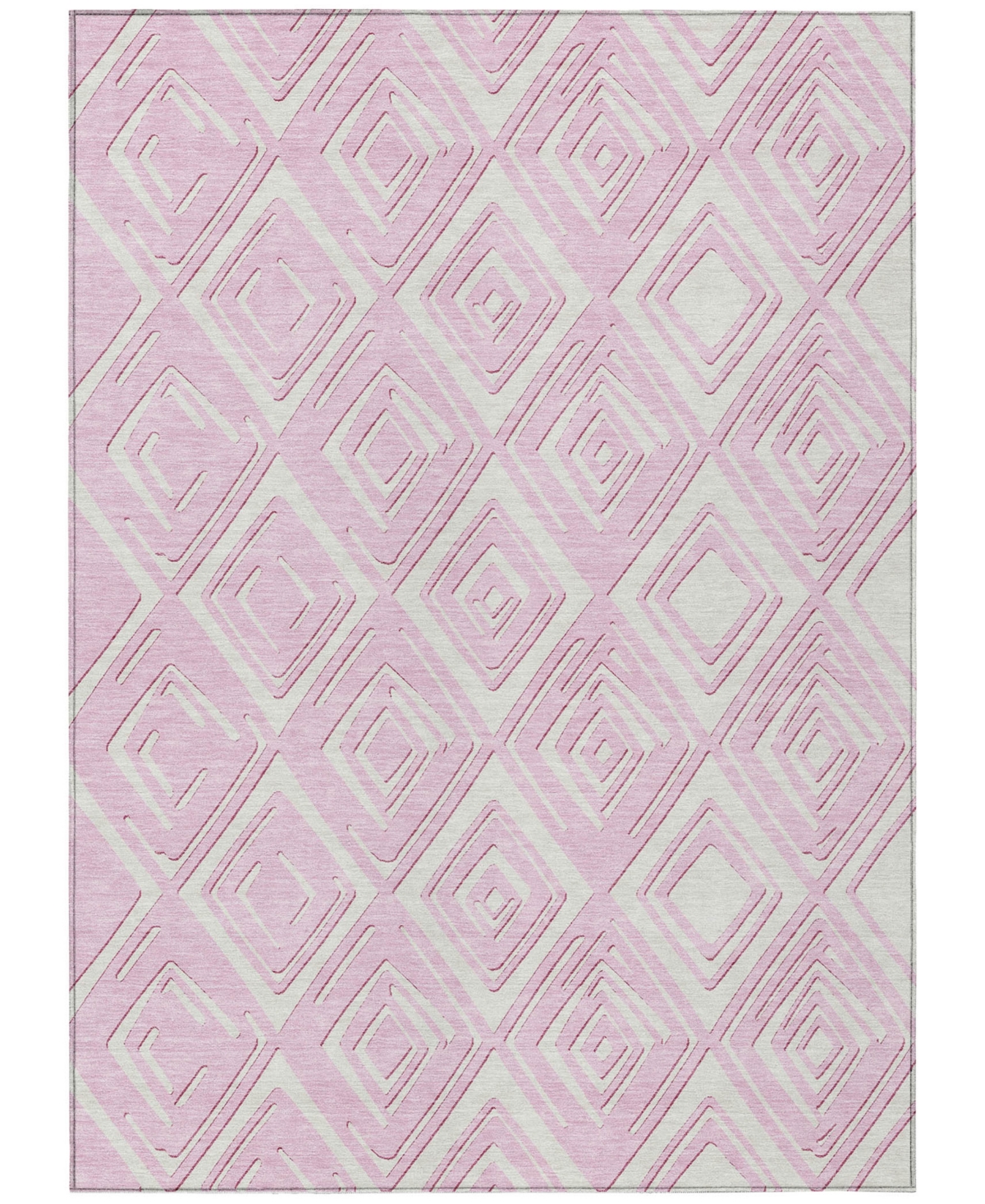 Addison Chantille Acn862 9'x12' Area Rug In Pink