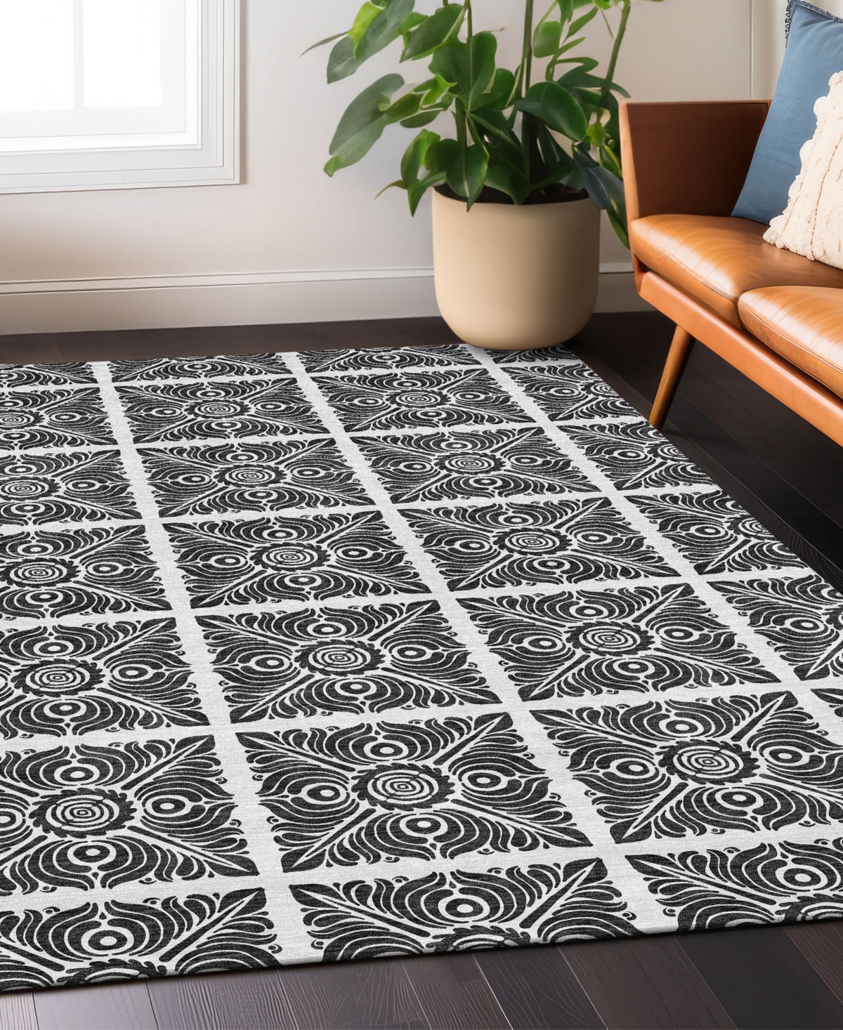 Addison Chantille Acn854 9'x12' Area Rug In Ivory