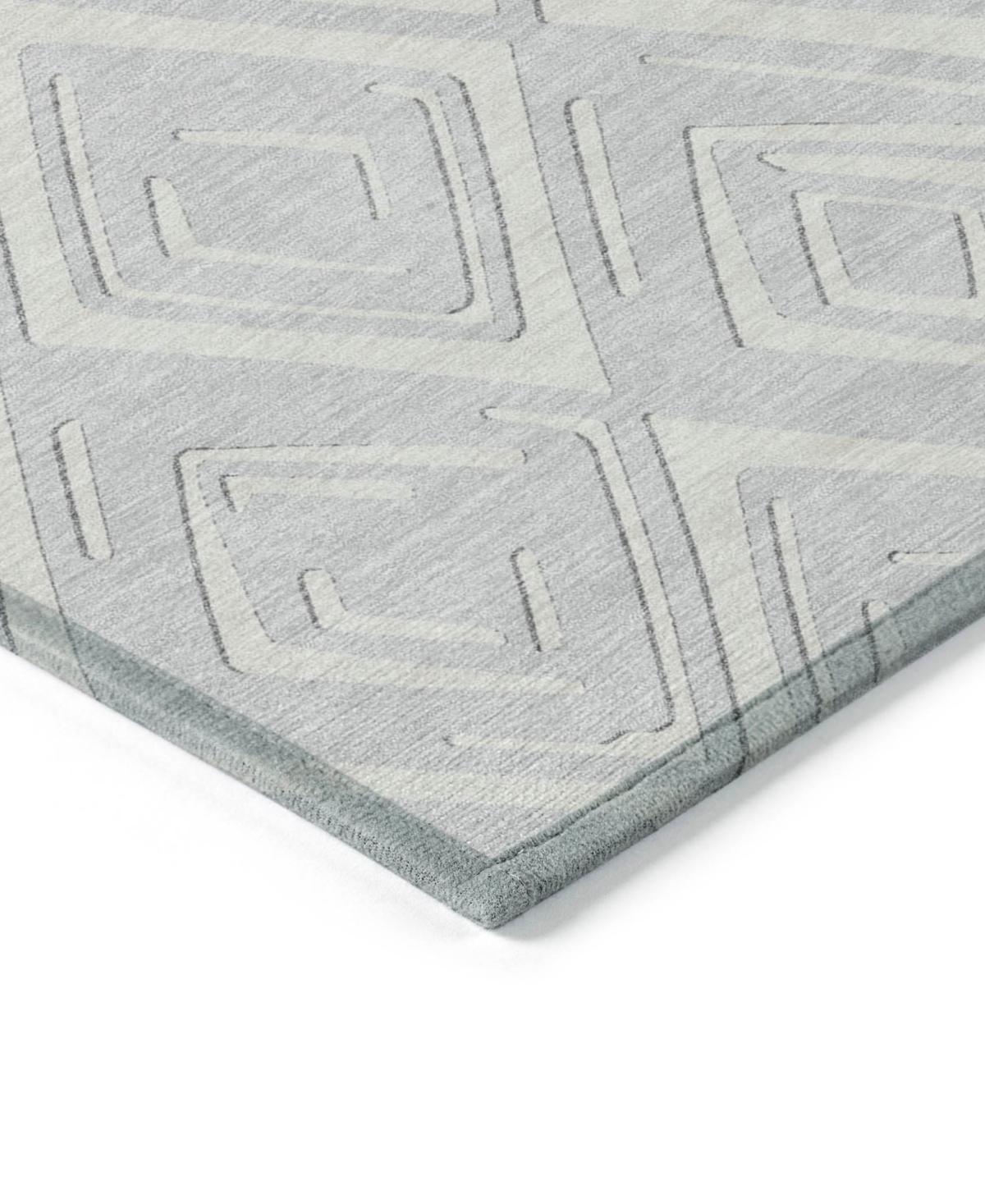 Addison Chantille Acn862 8'x10' Area Rug In Silver