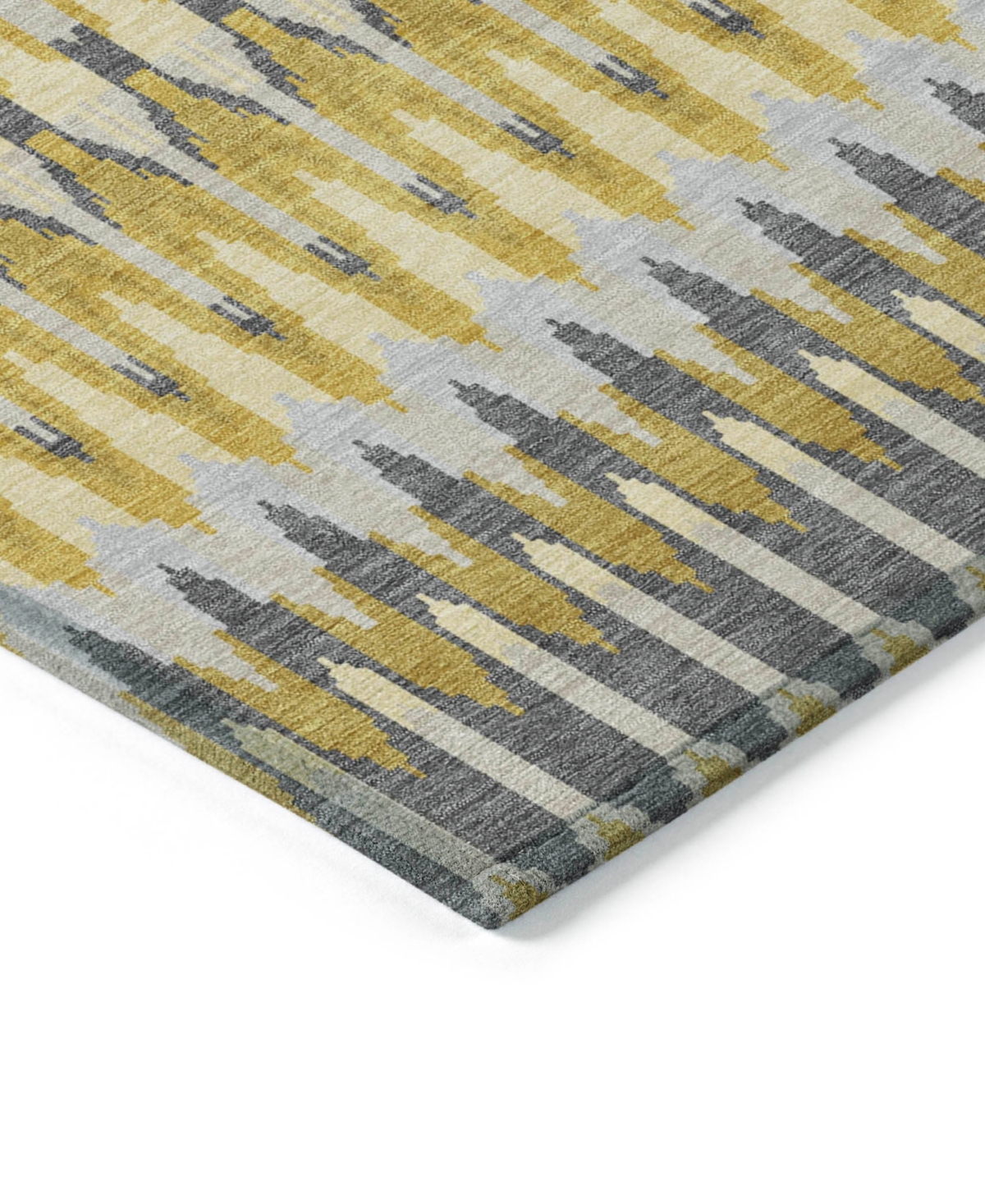 Addison Chantille Acn860 5'x7'6" Area Rug In Gold