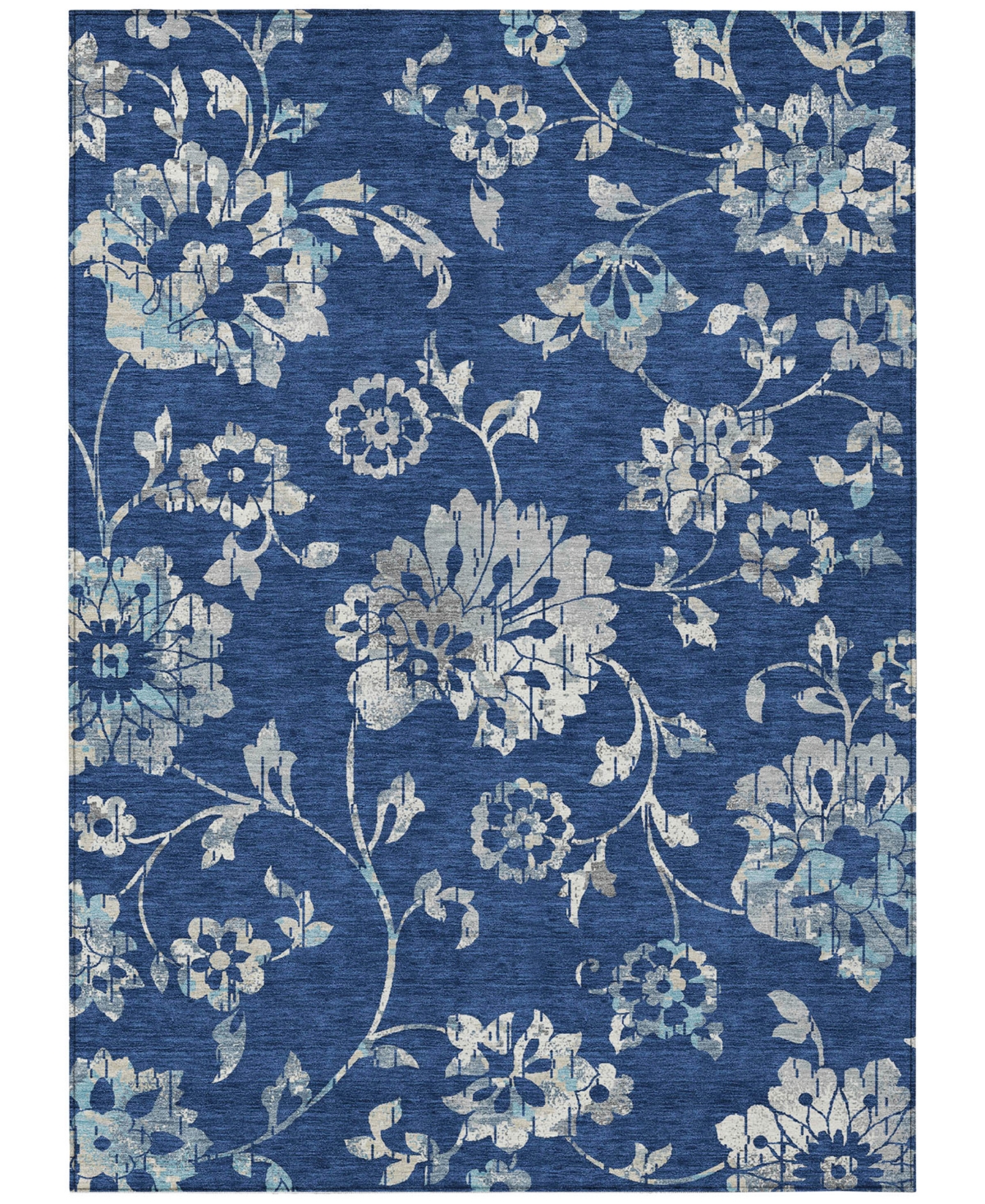 Addison Chantille Acn856 5'x7'6" Area Rug In Navy