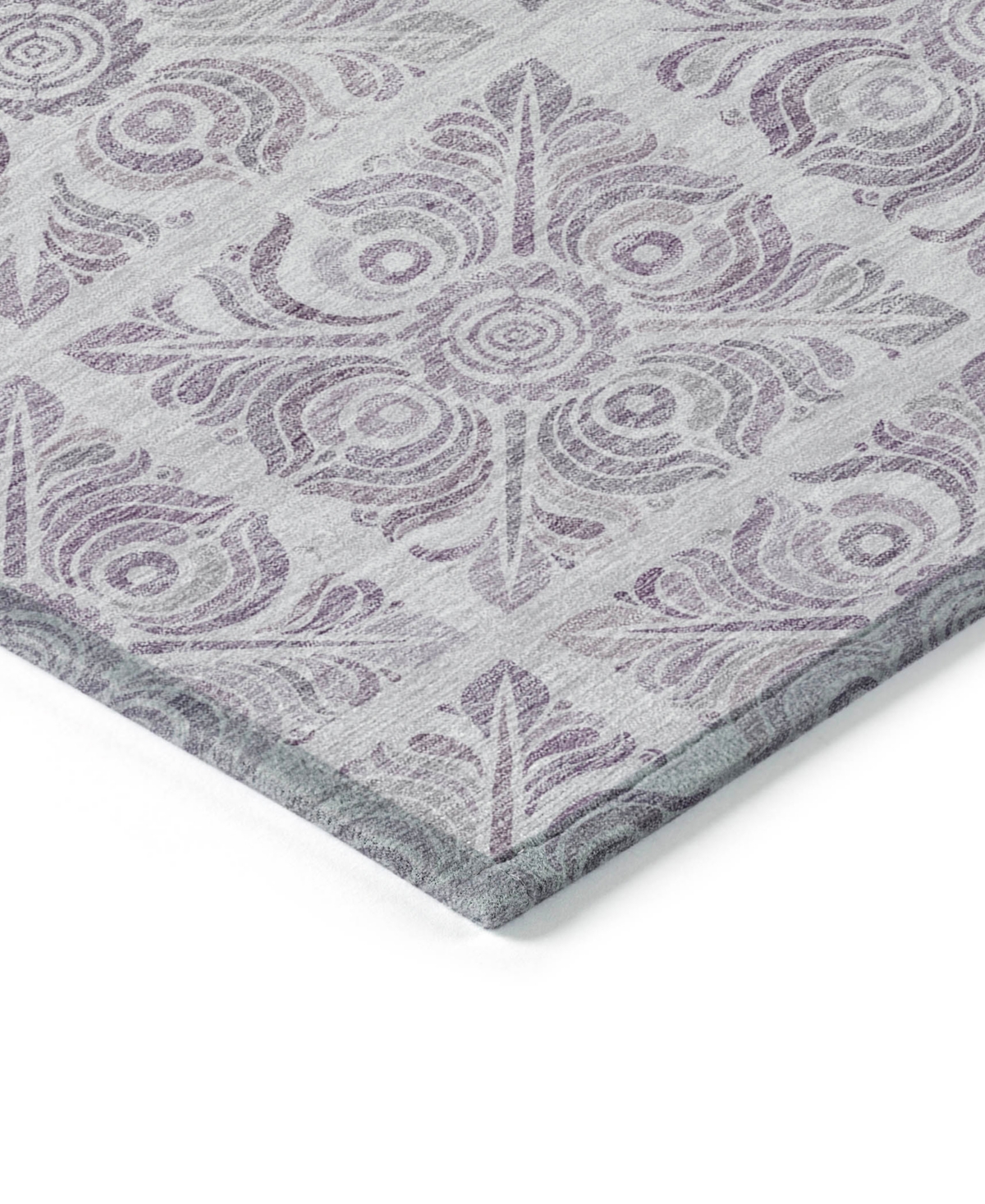 Addison Chantille Machine Washable Acn854 2'6"x3'10" Area Rug In Lavender