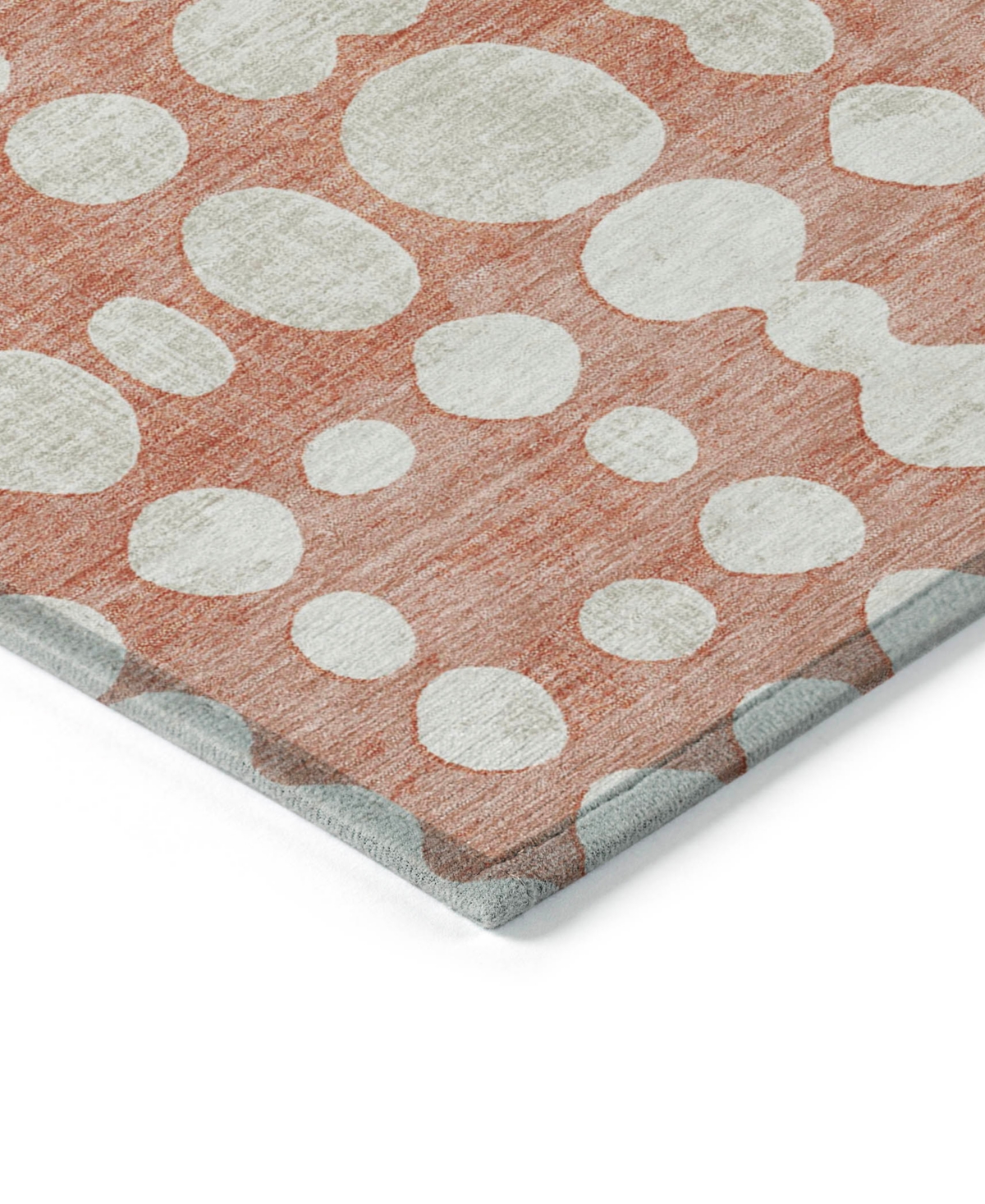 Addison Chantille Acn869 2'3"x7'6" Runner Area Rug In Salmon