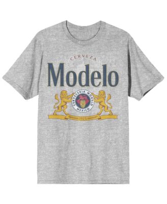 Men's Beer Logo Gray T-Shirt Tee