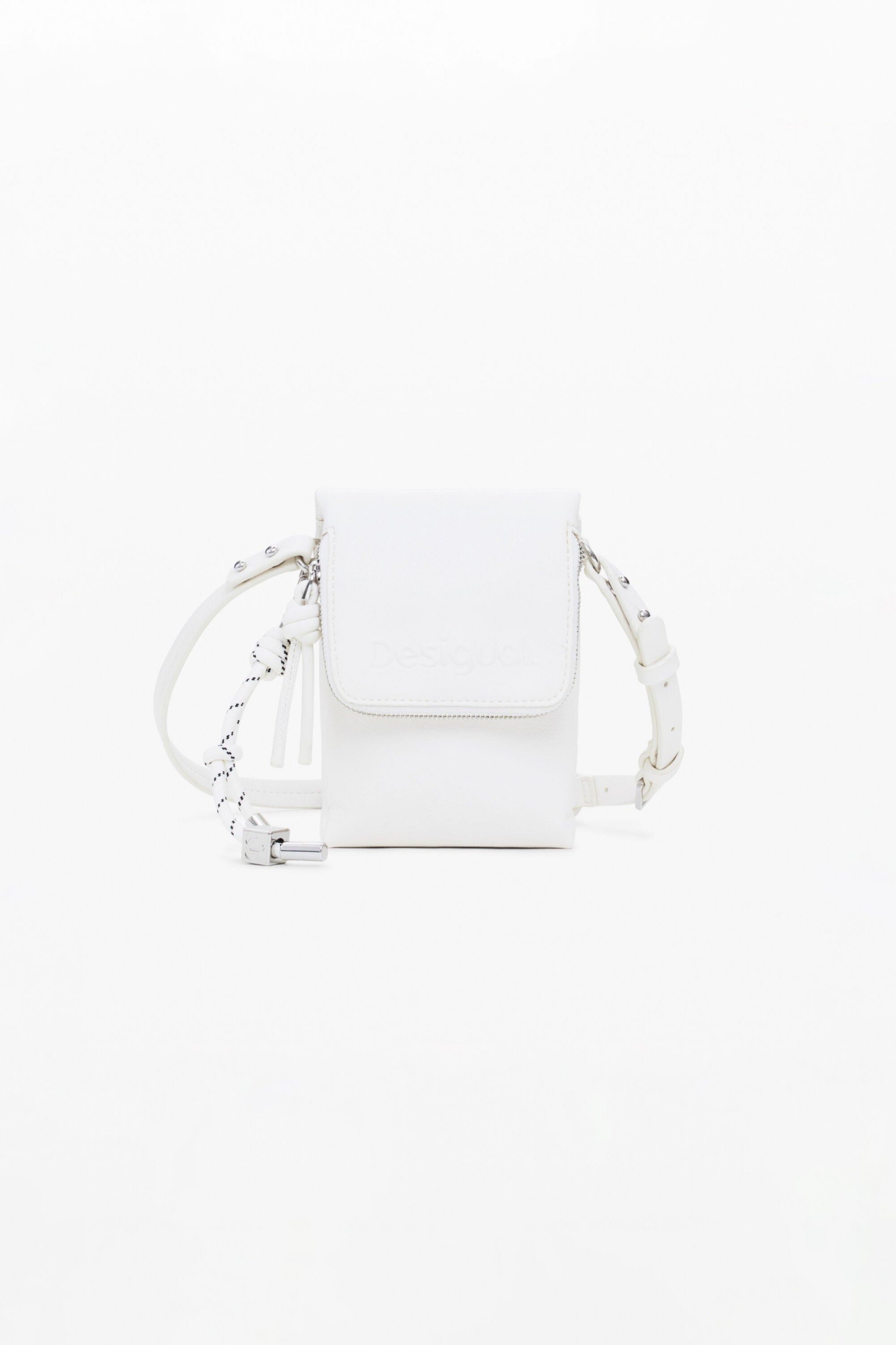 Women's 3D logo phone holder - White