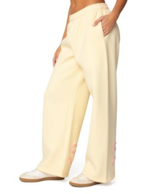 Womens Bonney Bow Detail Sweatpants