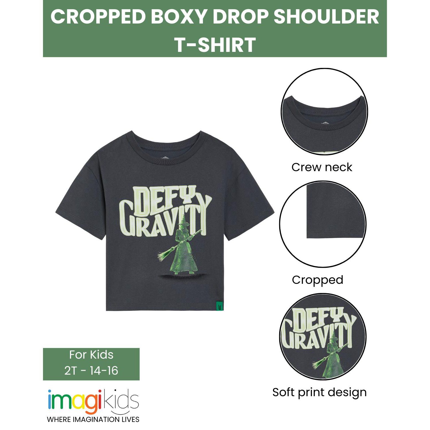 Girls (5-16) Universal Studios Boxy Drop Shoulder T-Shirt